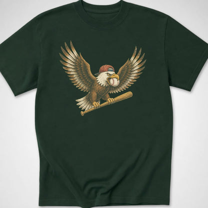 Eagle Slugger — Youth Tee — Forest Green