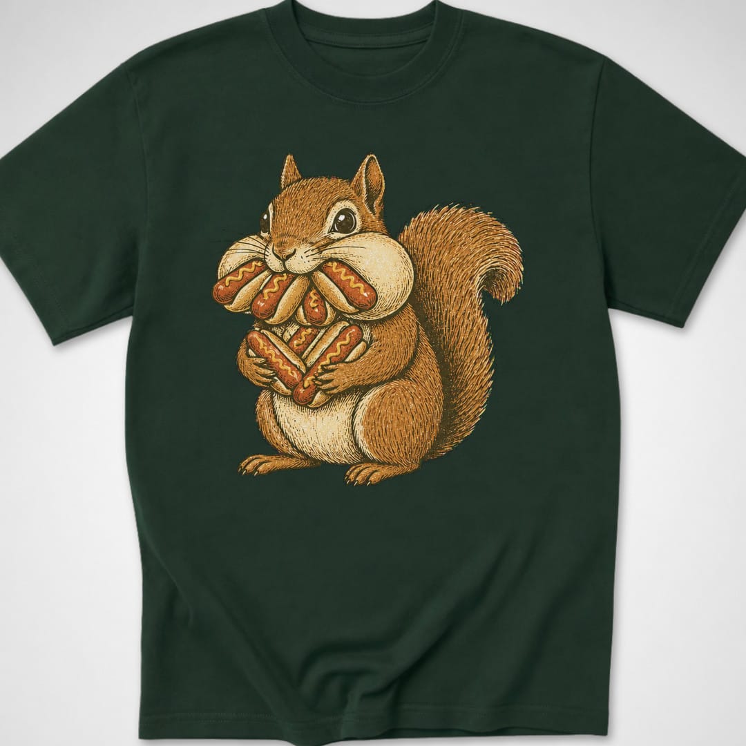 Stocking Up — Youth Tee — Forest Green