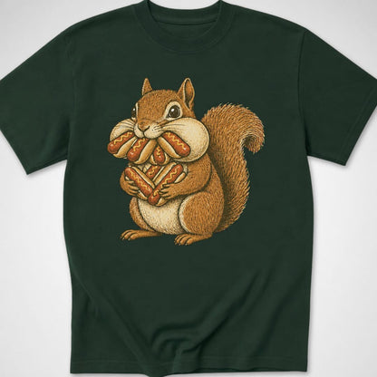 Stocking Up — Youth Tee — Forest Green