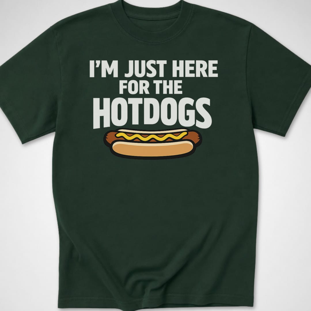 For the Dogs — Youth Tee — Forest Green