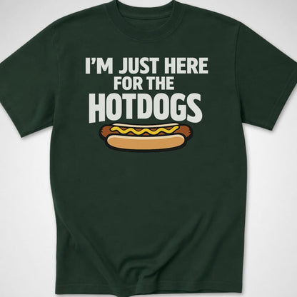 For the Dogs — Youth Tee — Forest Green