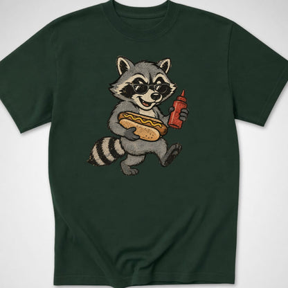 Dawg Bandit — Youth Tee — Forest Green