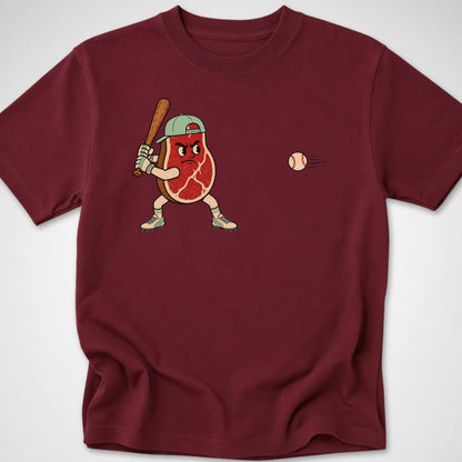 Meat Masher — Youth Tee — Maroon
