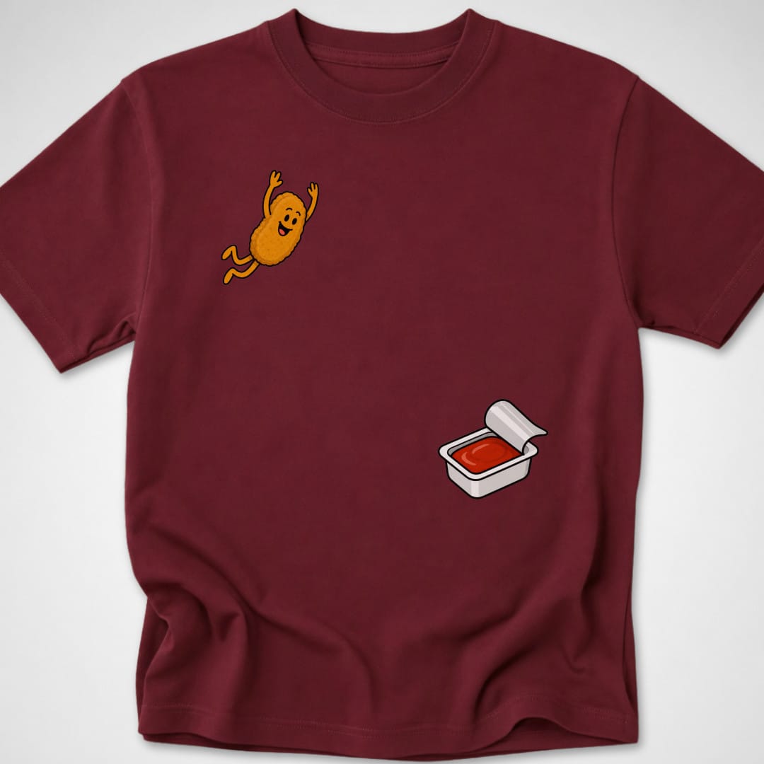 Nugget Dive — Youth Tee — Maroon