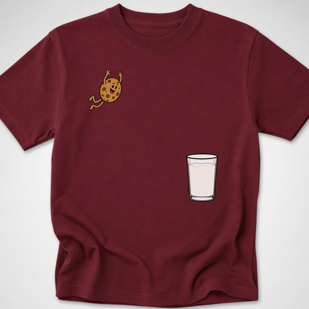 Cookie Dive — Youth Tee — Maroon