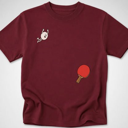 Ping Pong Dive — Youth Tee — Maroon