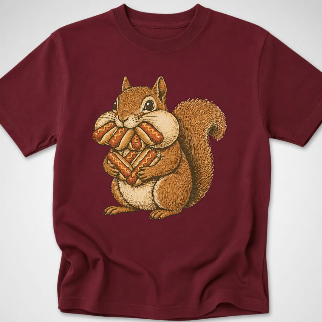Stocking Up — Youth Tee — Maroon