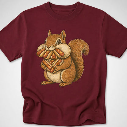 Stocking Up — Youth Tee — Maroon
