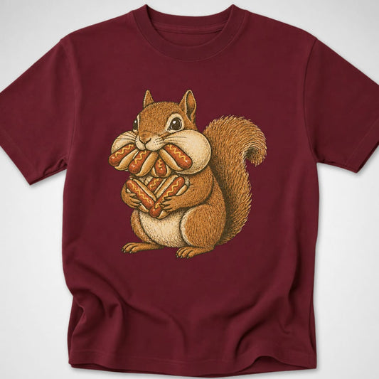 Stocking Up — Youth Tee — Maroon