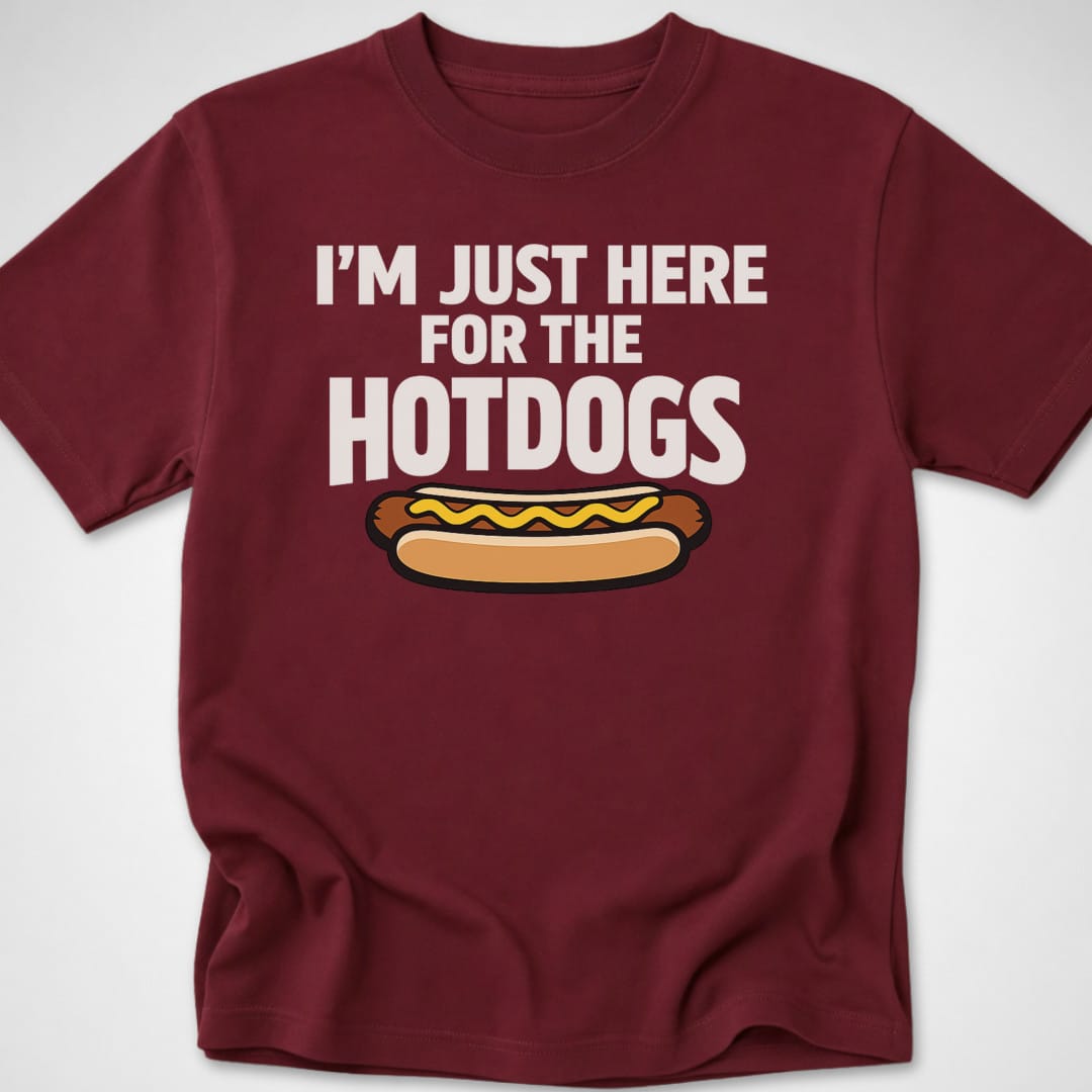 For the Dogs — Youth Tee — Maroon