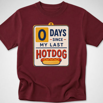 Zero Days — Youth Tee — Maroon