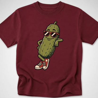 The Pickle Lean — Youth Tee — Maroon