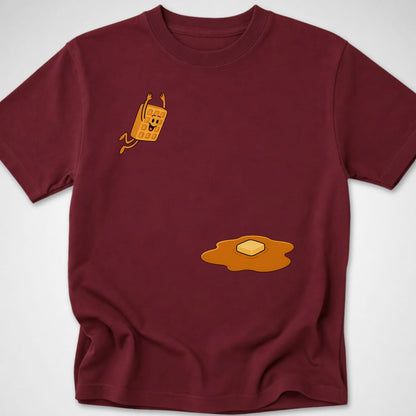 Waffle Dive — Youth Tee — Maroon