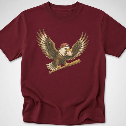 Eagle Slugger — Youth Tee — Maroon