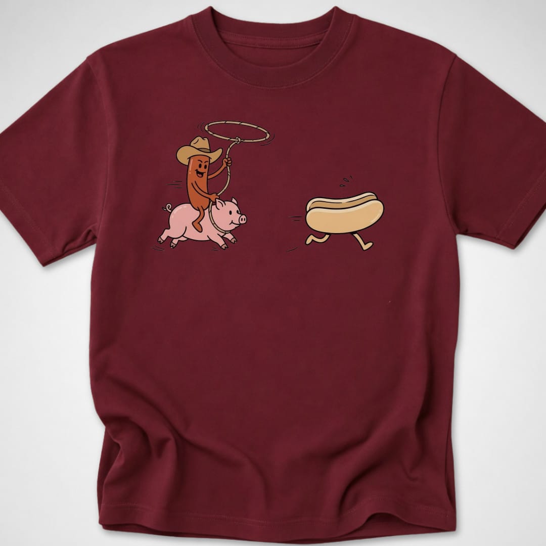 Outlaw Dog — Youth Tee — Maroon