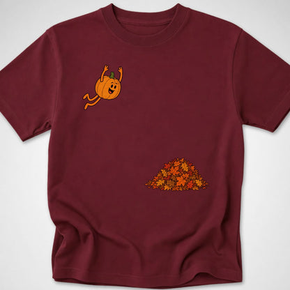 Pumpkin Dive — Youth Tee — Maroon