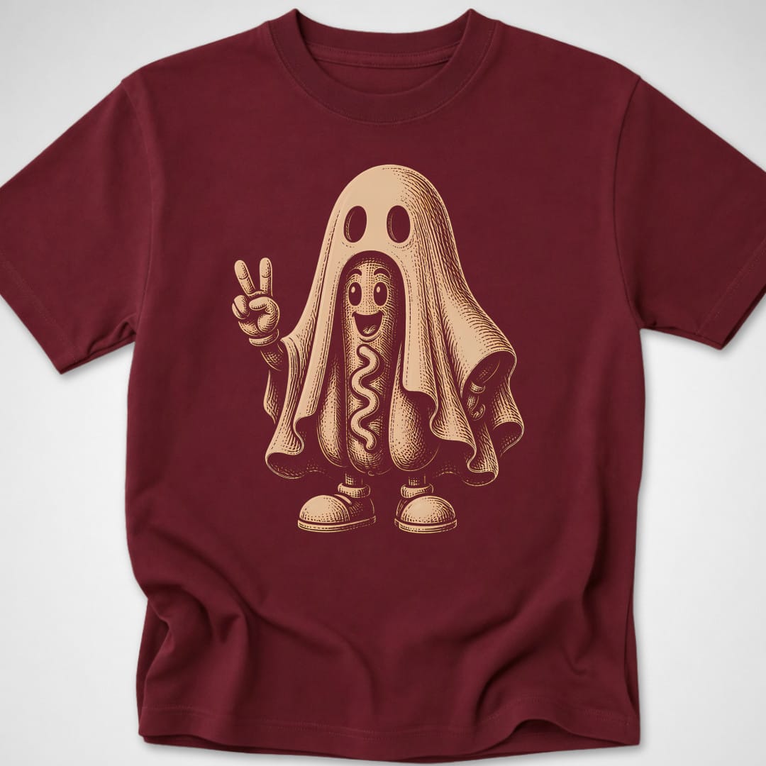 Spooky Weenie — Youth Tee — Maroon