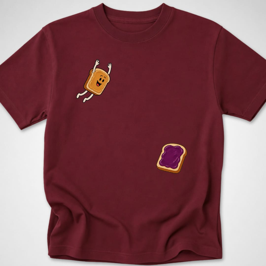 PB&J Dive — Youth Tee — Maroon