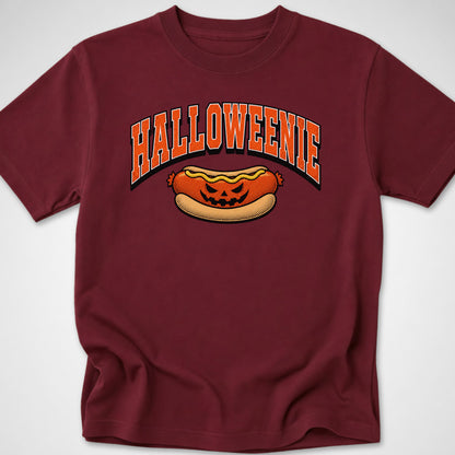 Halloweenie — Youth Tee — Maroon