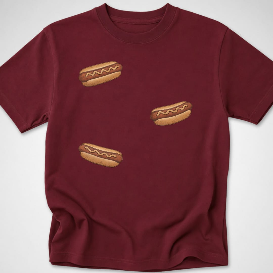 3 Dogs — Youth Tee — Maroon