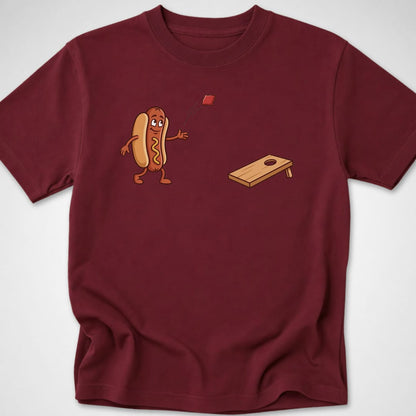 Get in the Hole — Youth Tee — Maroon
