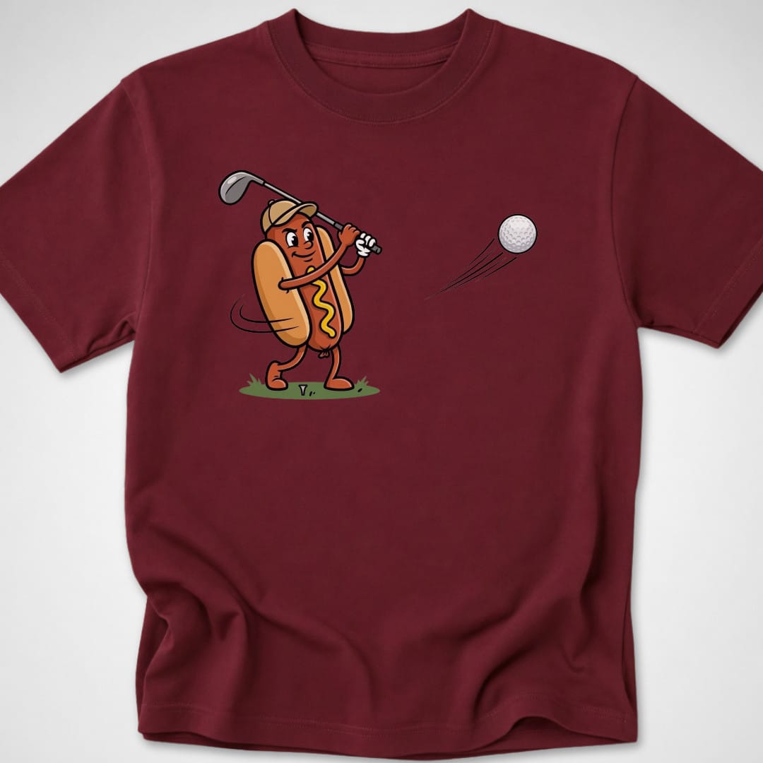 Dog Drive — Youth Tee — Maroon