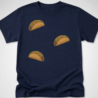3 Tacos — Youth Tee — Navy