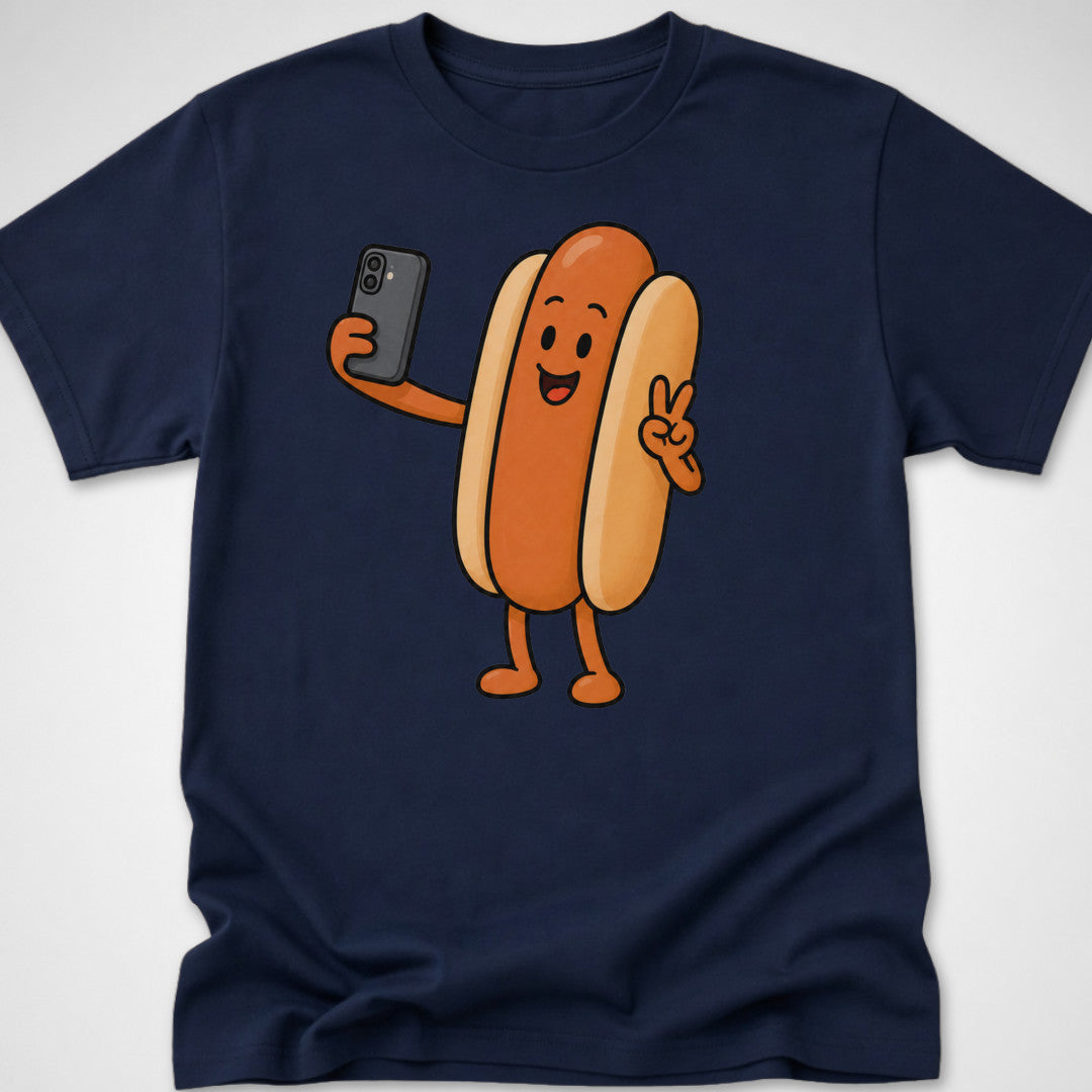 Frank's Selfie — Youth Tee — Navy