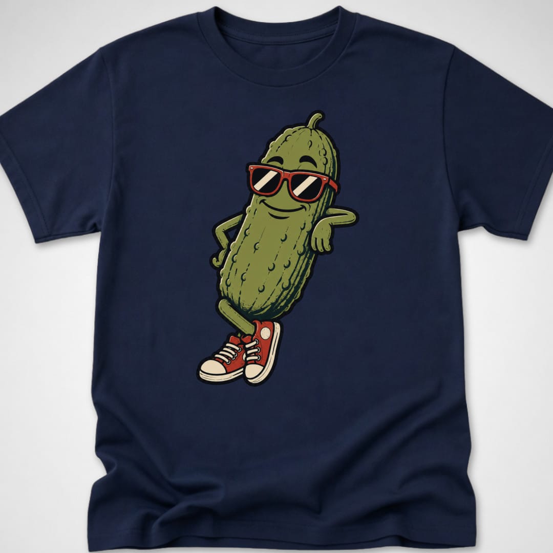 The Pickle Lean — Youth Tee — Navy
