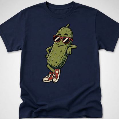 The Pickle Lean — Youth Tee — Navy