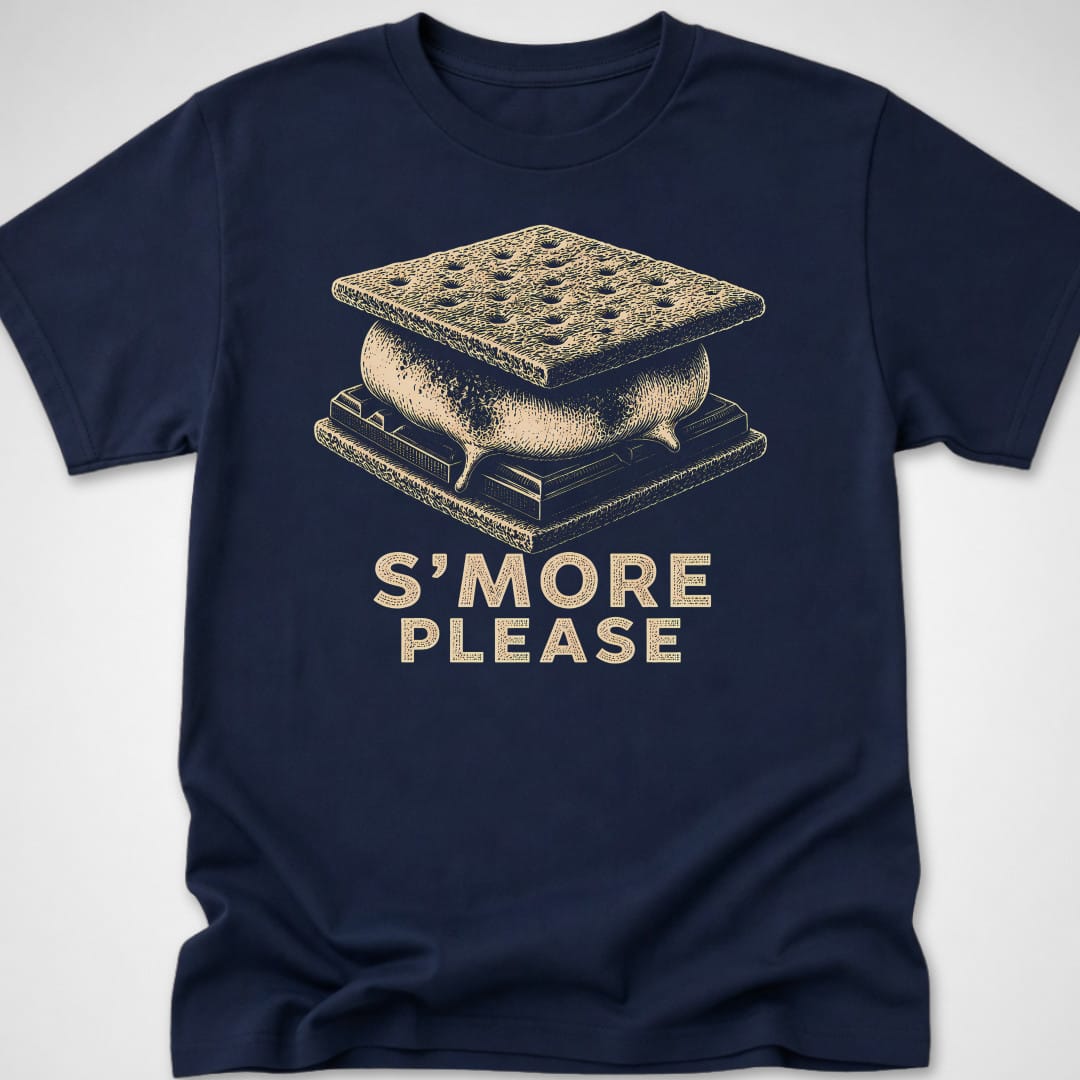 S'more Please — Youth Tee — Navy
