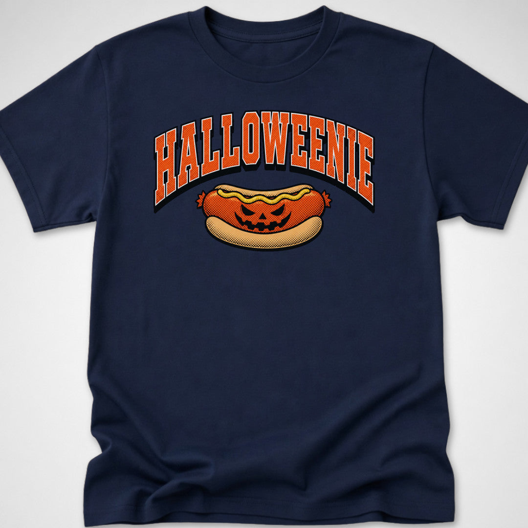 Halloweenie — Youth Tee — Navy