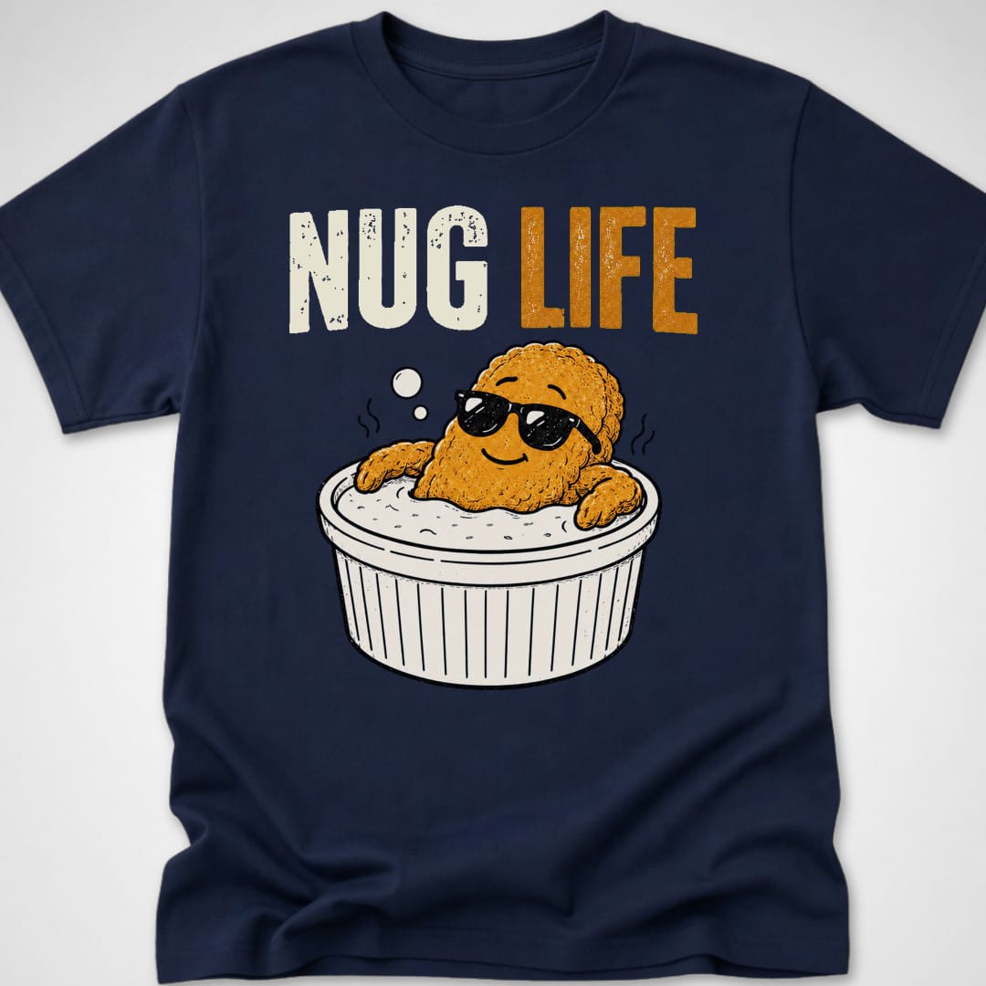 Nug Life — Youth Tee — Navy