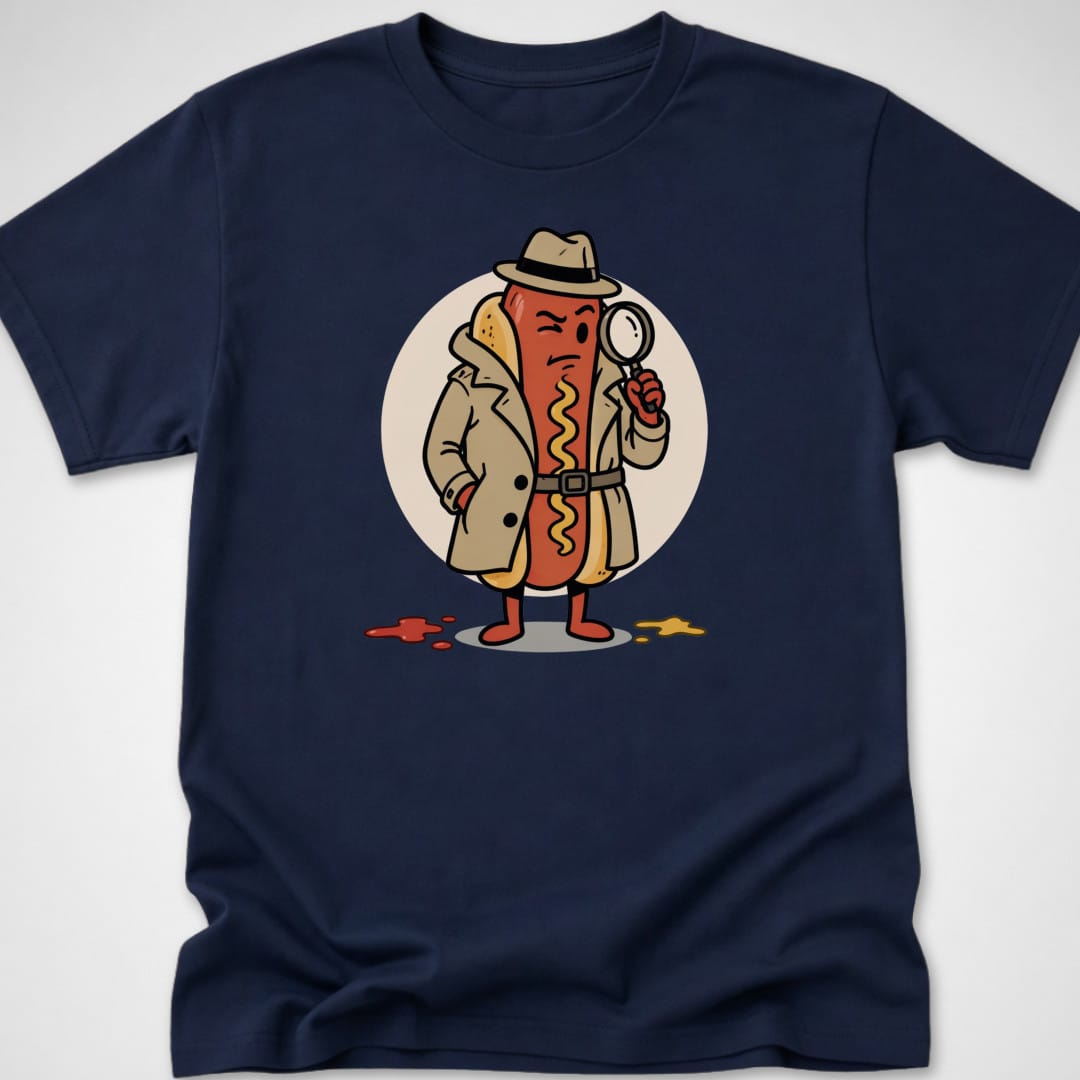 Detective Dog — Youth Tee — Navy