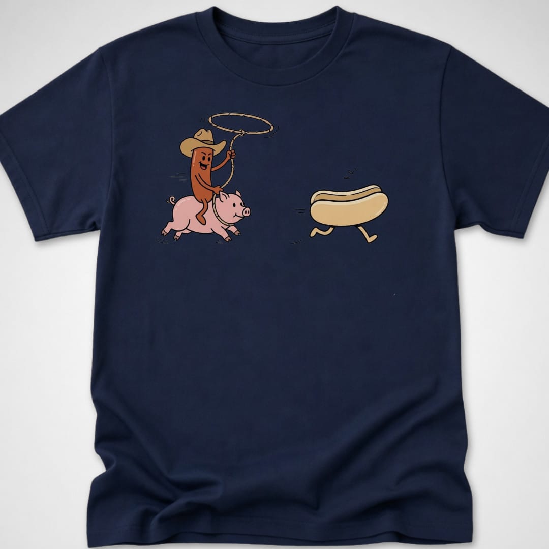Outlaw Dog — Youth Tee — Navy