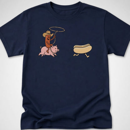 Outlaw Dog — Youth Tee — Navy
