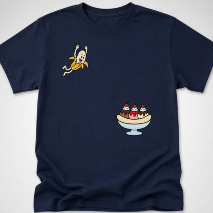 Banana Split Dive — Youth Tee — Navy