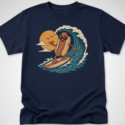 Hotdog Surf Club — Youth Tee — Navy