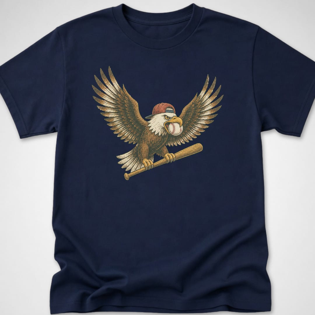 Eagle Slugger — Youth Tee — Navy