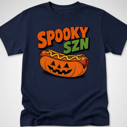 Spooky Szn — Youth Tee — Navy