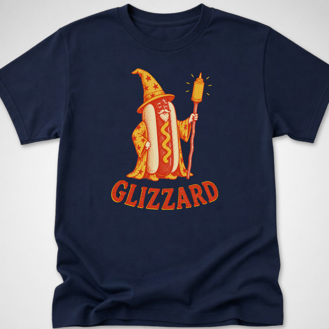Glizzard — Youth Tee — Navy