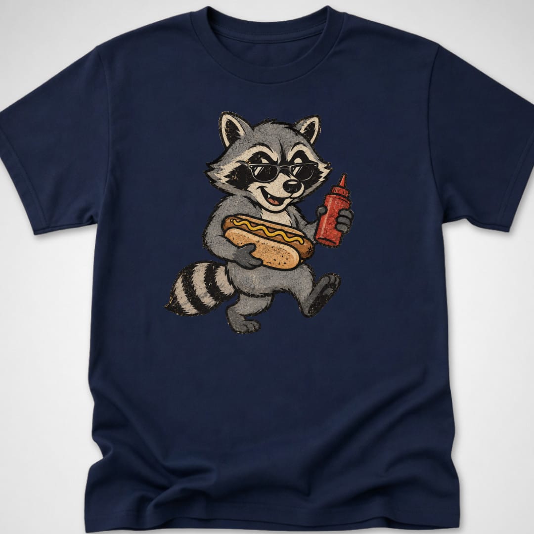 Dawg Bandit — Youth Tee — Navy