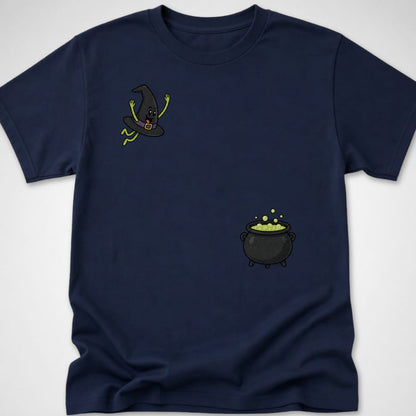 Witch Hat Dive — Youth Tee — Navy