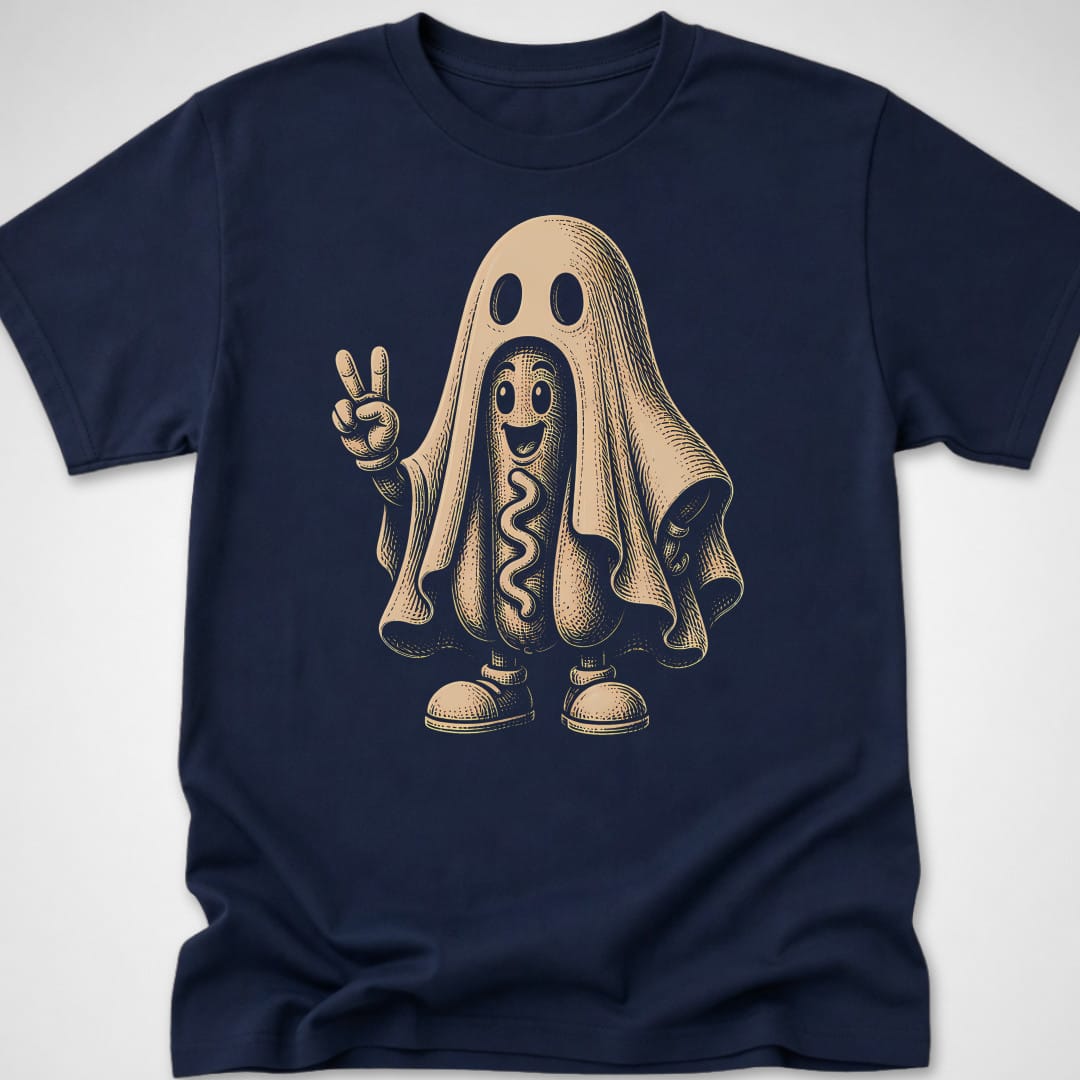 Spooky Weenie — Youth Tee — Navy