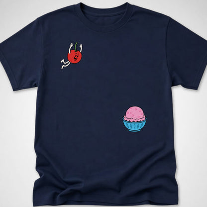 Cherry dive — Youth Tee — Navy