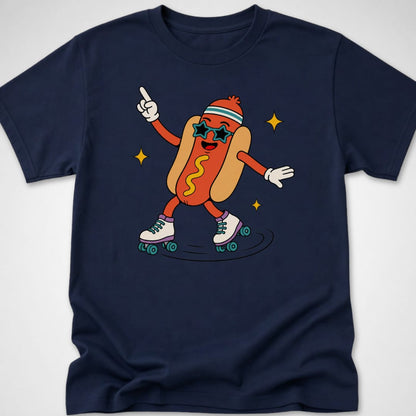 Disco Dog — Youth Tee — Navy