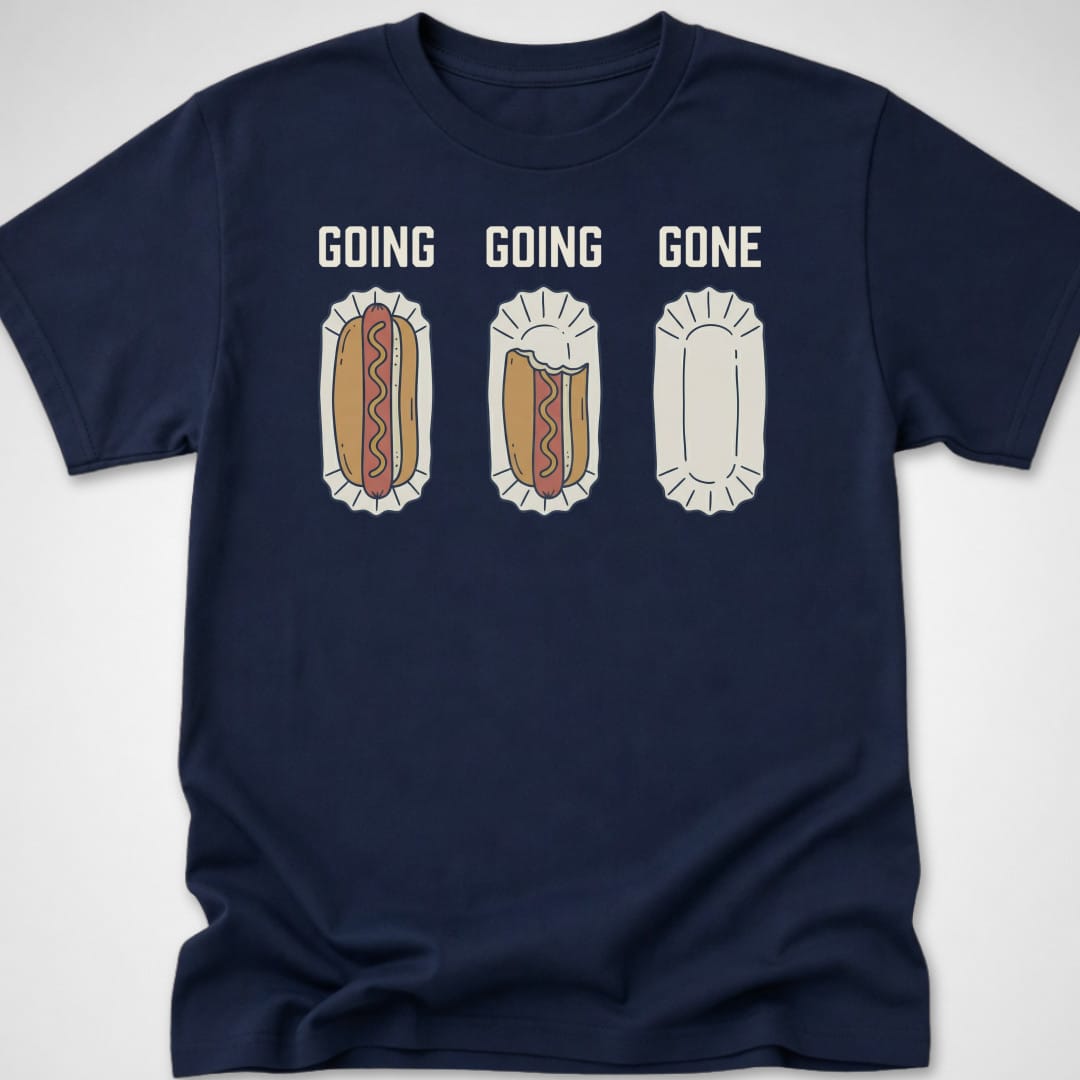 Going Going Gone — Youth Tee — Navy