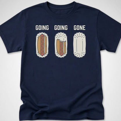 Going Going Gone — Youth Tee — Navy