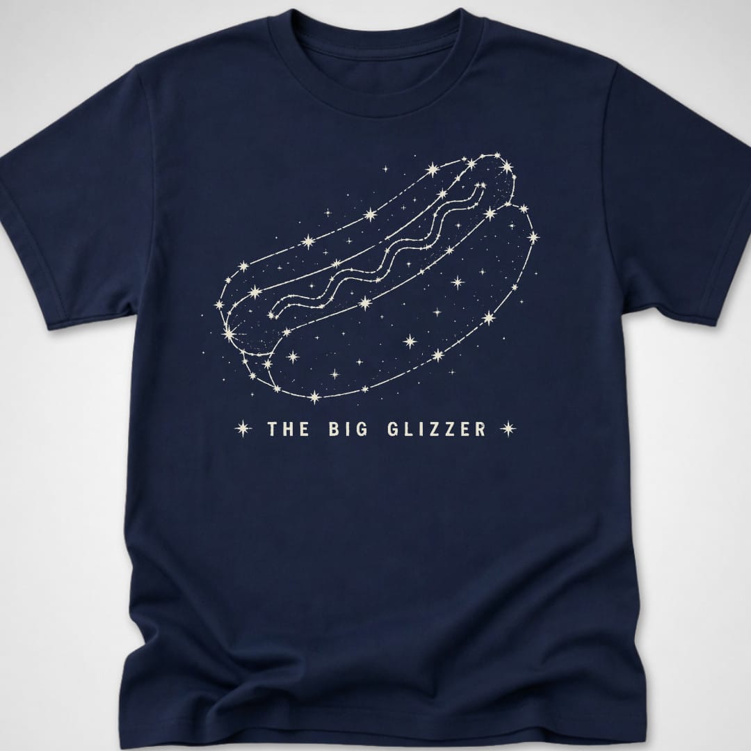 The Big Glizzer — Youth Tee — Navy