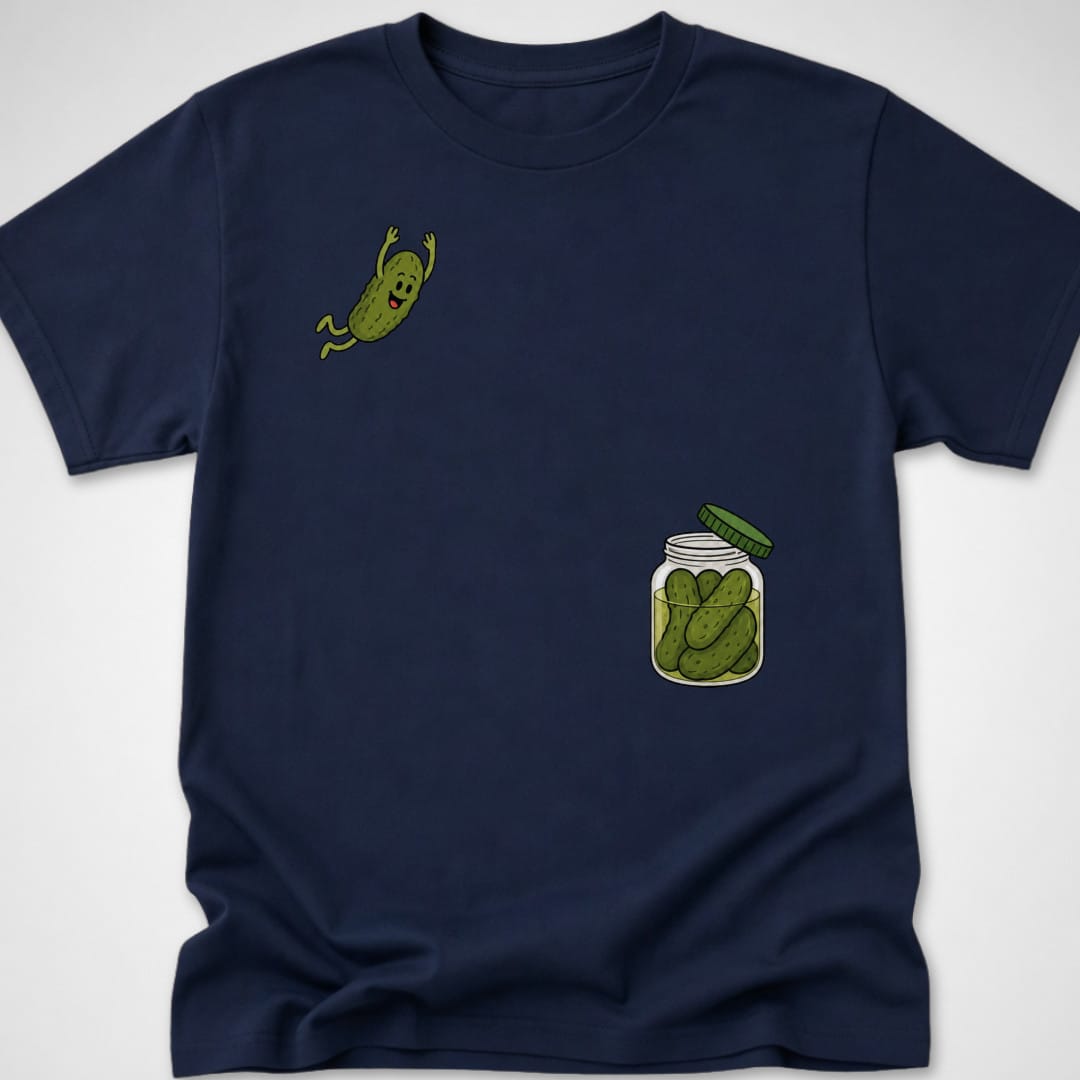 Pickle Dive — Youth Tee — Navy